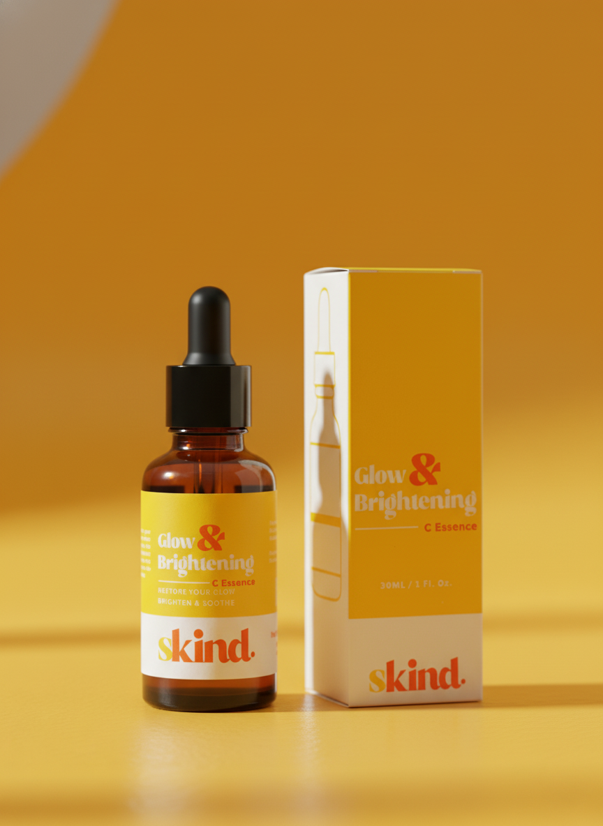 Glow & Brightening C Essence 30 ml – 10% Vitamin C + Alpha-Arbutin + Niacinamide